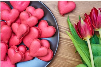 Valentine's Macarons